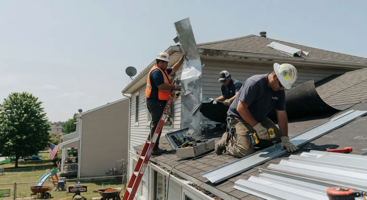 Metal Roofing Installation in Hamburg, LA near me